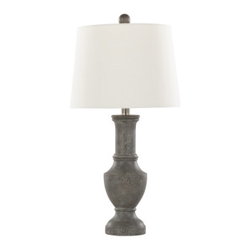 Griffin Grey Table Lamp