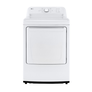 LG DLE6100W 27" 7.3 Cu. Ft. Electric Dryer with Sensor Dry in White