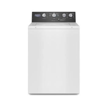 Maytag MVWP585GW Commercial Grade Residential Agitator 3.5 Cu. Ft. Top Load Washer