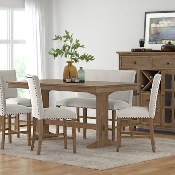 Lakeland Brown 6 Piece Dining Set