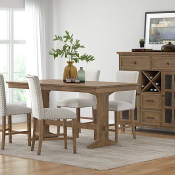 Lakeland Brown 5PC Dining Set