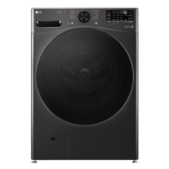 LG WM4080HBA 4.5 Cu. Ft. Wi-Fi Enabled Front Load Washer in Black Stainless Steel