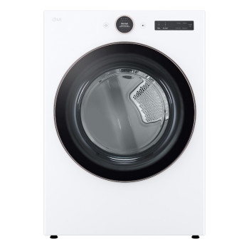 LG DLGX6501W LG 27" 7.4 Cu. Ft. Smart Gas Dryer in White