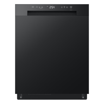 LG LDFC2423B 24" Front Control Built-In Dishwasher in Black