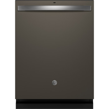GE GDT670SMVES 24" Top Control Built-In Dishwasher in Slate