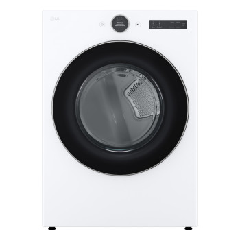 LG DLGX5501W 7.4 Cu. Ft. Ultra Large Capacity Smart Front Load Gas Dryer in White