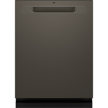 GE GDP670SMVES 24" Built-In Top Control with Stainless Steel Interior Dishwasher in Slate