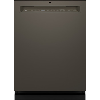 GE GDF650SMVES 24" Front Control 24" Built-In Dishwasher in Slate