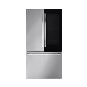 LG LRFGC2706S 27 Cu. Ft. Counter-Depth French Door Refrigerator in Fingerprint Resistant Stainless Steel
