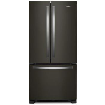 Whirlpool WRFF5333PV 33" 22 Cu. Ft. French Door Refrigerator in Black Stainless Steel