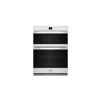 Whirlpool WOEC5030LW 30" 6.4 Cu. Ft. Smart Electric Combination Double Wall Oven in White