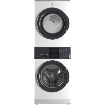 Electrolux ELTE7300AW 4.4 Cu. Ft. Washer & 8 Cu. Ft. Electric Dryer Laundry Tower in White
