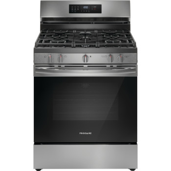Frigidaire FCRG3083AS 30" 5.1 Cu. Ft. Gas Range with Air Fry in Stainless Steel