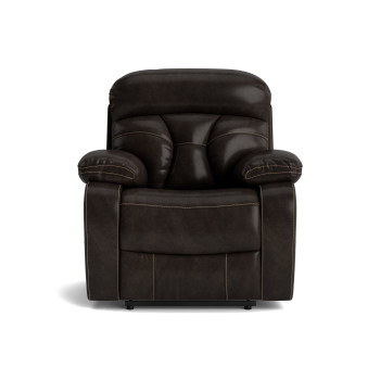 Spectrum Brown Glider Recliner