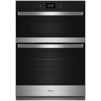 Whirlpool WOEC7030PZ 30" Electric Combination Double Wall in Fingerprint Resistant Stainless Steel