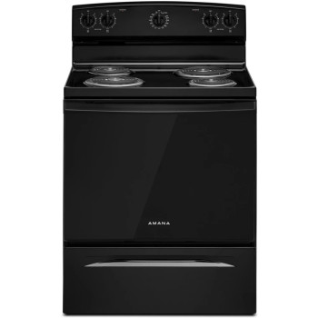 Amana ACR4203MNB 4.8 Cu. Ft. Freestanding Electric Range in Black