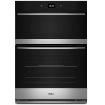 Whirlpool WOEC5930LZ 30" 6.4 Cu. Ft. Combination Wall Oven in Fingerprint Resistant Stainless Steel