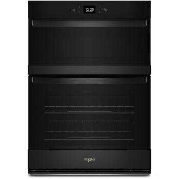Whirlpool 30" 6.4 Cu. Ft. Combination Wall Oven in Black