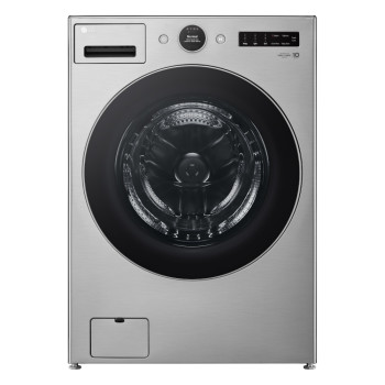 LG WM5700HVA 4.5 Cu. Ft. Front Load Washer in Graphite Steel