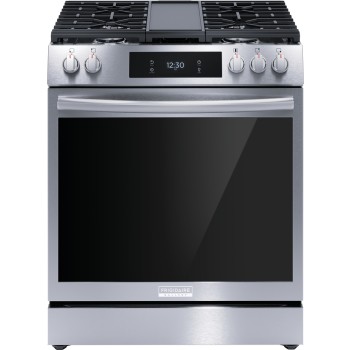 Frigidaire Gallery GCFG3060BF 30 in. Gas Range in Stainless Steel