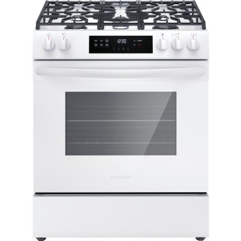 Frigidaire FCFG3062AW 5.1 Cu. Ft. Slide-In Gas Range in White