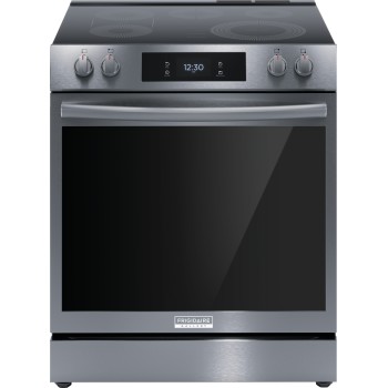 Frigidaire Gallery GCFE3060BD 30 in. Electric Range in Black Stainless Steel