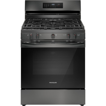 Frigidaire FCRG3083AD 5.1 Cu. Ft. Gas Range in Black Stainless Steel