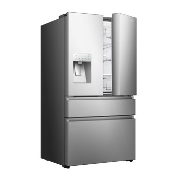 Hisense HRM260N6TSE 25.6 Cu. Ft. 4-Door French Door Refrigerator in Stainless Steel