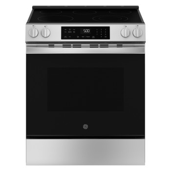 GE GRS500PVSS 5.3 Cu. Ft. Slide-In Electric Range in Stainless Steel