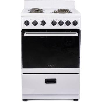 Premium Levella 2.6 Cu. Ft. Freestanding Electric Range in White