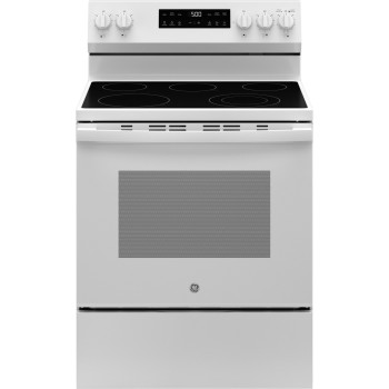 GE GRF500PVWW 5.3 Cu. Ft. Freestanding Electric Range in White