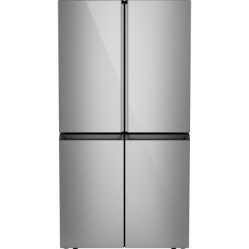 Cafe CAE28DM5TS5 28.3 Cu. Ft. French Quad Door Refrigerator in Stainless Steel