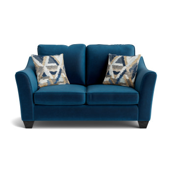 Ellis Navy Loveseat