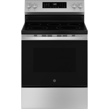 GE GRF600AVSS 5.3 Cu. Ft. Freestanding Electric Range in Stainless Steel