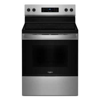 Whirlpool WFES3330RZ 5.3 Cu. Ft. Freestanding Electric Range in Stainless Steel