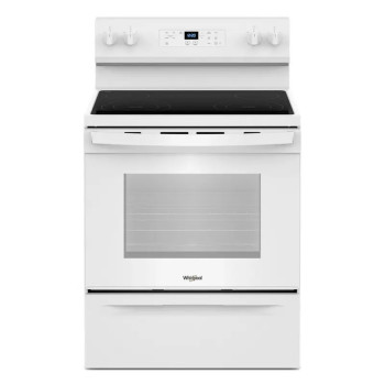 Whirlpool WFES3530RW 5.3 Cu. Ft. Freestanding Electric Range in White