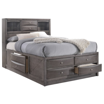 94281 Westerly Light Grey King Bed American Freight Sears 94281 Westerly Light Grey King Bed, Westerly Light Grey King Upholstered Bed Set