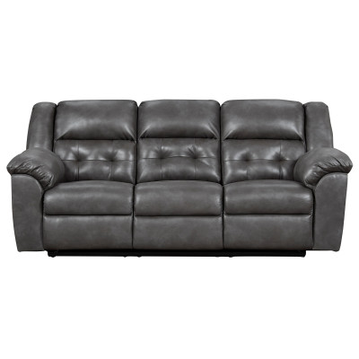 Telluride Grey Reclining Sofa American Freight Sears Telluride Grey Reclining Sofa, Leggett And Platt Leather Reclining Sofa Reviews