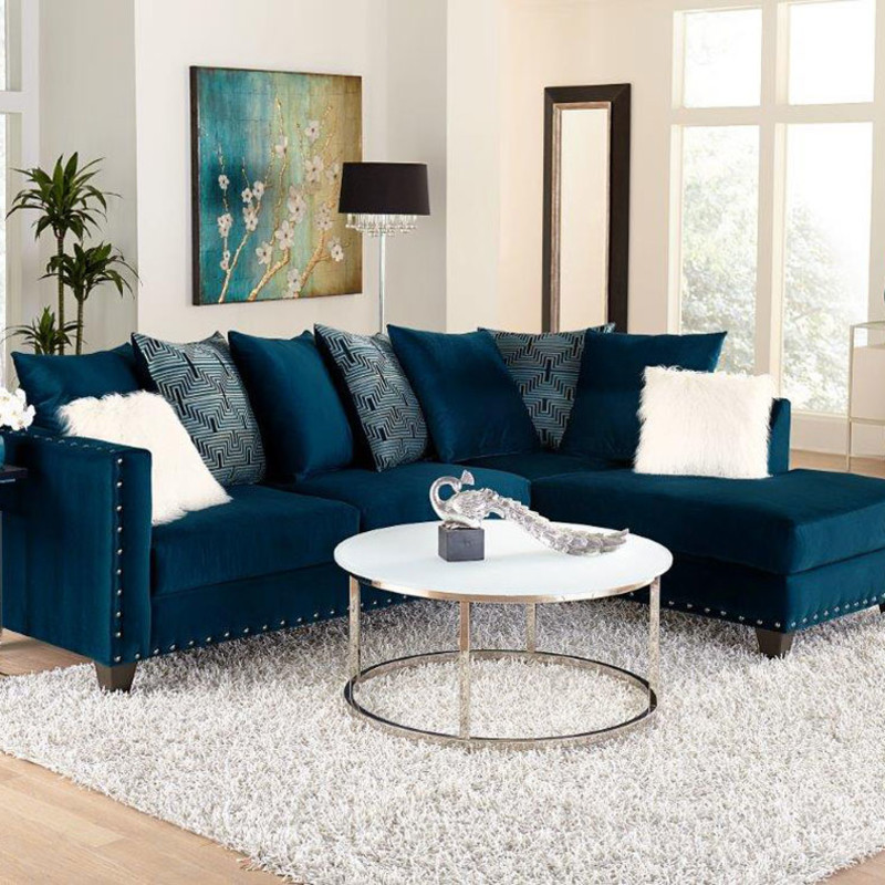 Grey Sofa Loveseat/Modern Couch with Solid Wood Frame/Easy,Soft and Co –  ASMILITY