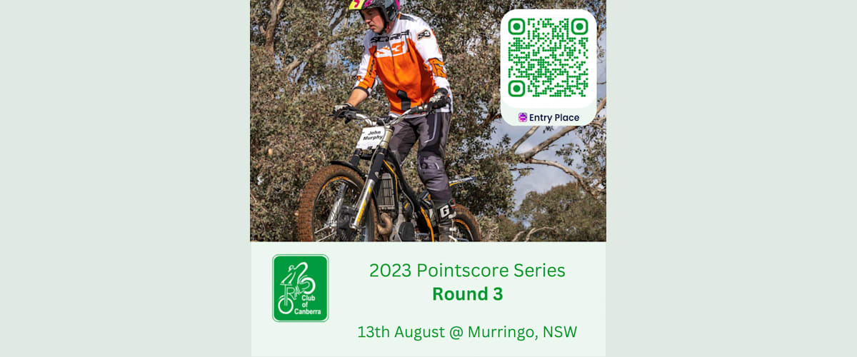 Event image for Round 3 Trials Club of Canberra 2023 Pointscore Series