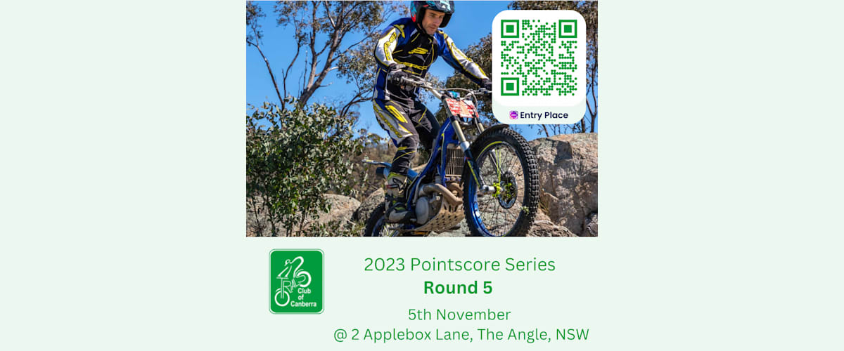 Event image for Round 5 Trials Club of Canberra 2023 Pointscore Series