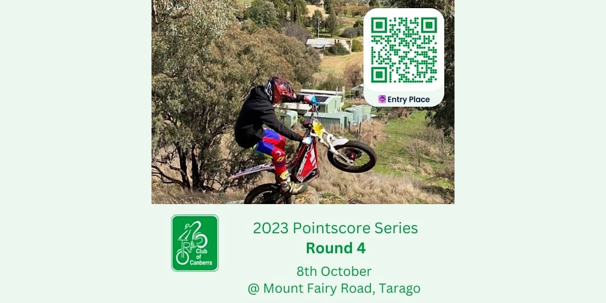 Round 4 Trials Club of Canberra 2023 Pointscore Series