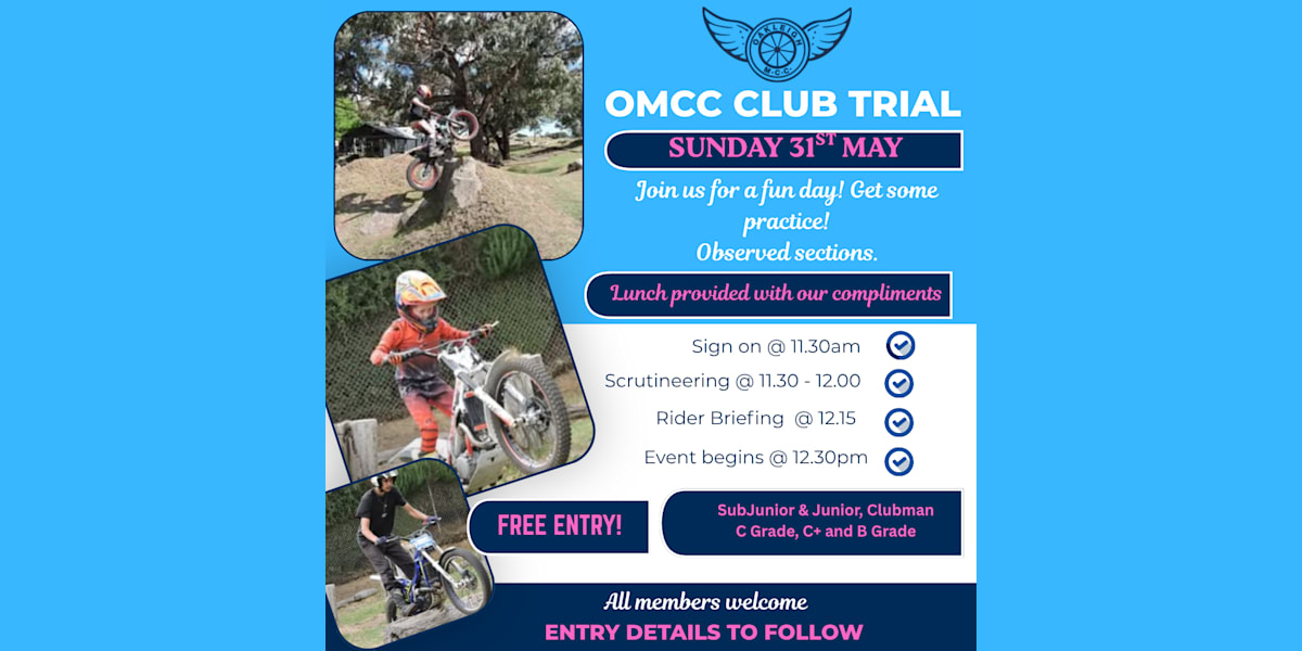 OMCC Club Ground Trial #1