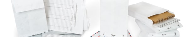 Tear resistant, Coloured tyvek envelopes, Enduro tear resistant envelopes, Tyvek