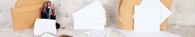 Commercial envelopes, Communique envelopes, Standard commercial envelopes, Superior commercial envelopes
