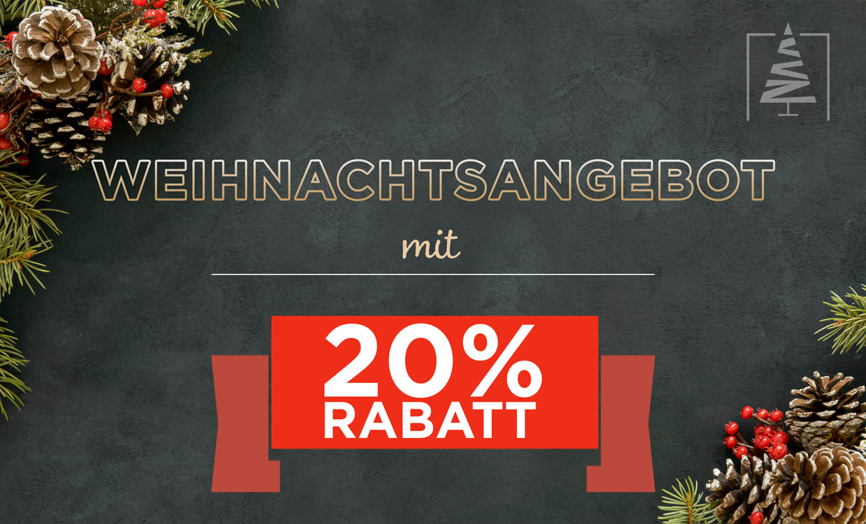 Frohe Weihnachten! 20% Rabatt auf alle Bestellungen über 25€! Bestellen Sie vor 16 Uhr und die meisten Artikel werden noch am selben Tag versandt!