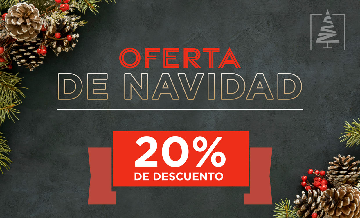 ¡Feliz Navidad! 20% de descuento en pedidos superiores a 25€. ¡Compra antes de las 16h y tus ítems se enviarán en el mismo día!