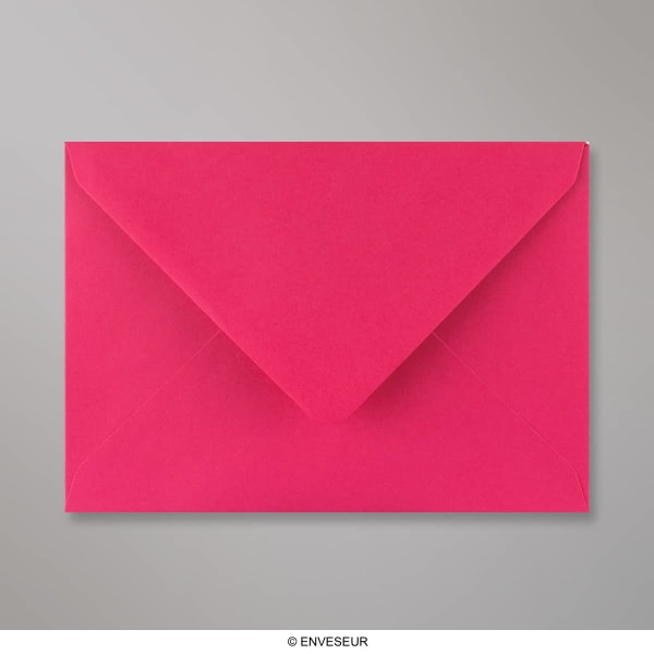 100 Buste Postali Rosa 6,5x9 (165x225mm) – Autoadesive, Impermeabili, Riciclabili