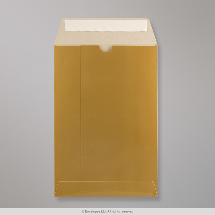 235x162 mm Busta in cartone oro | BE235G | Buste Italia