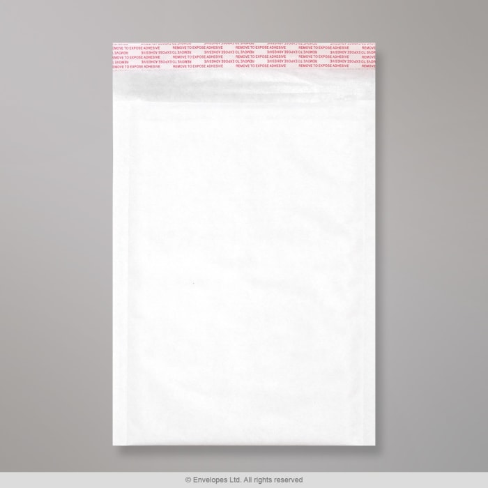 Envelopes almofadados branca de papel kraft 265x180 mm BP265180W